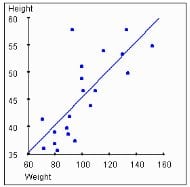 Height and Weight Correlation